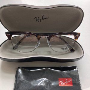 BRAND NEW Ray-Ban 5154 Clubmaster Eyeglasses Dark Havana Tortoise frame